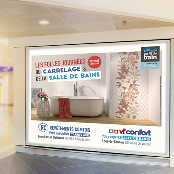 Création d'une campagne d'affichage pour VF Confort