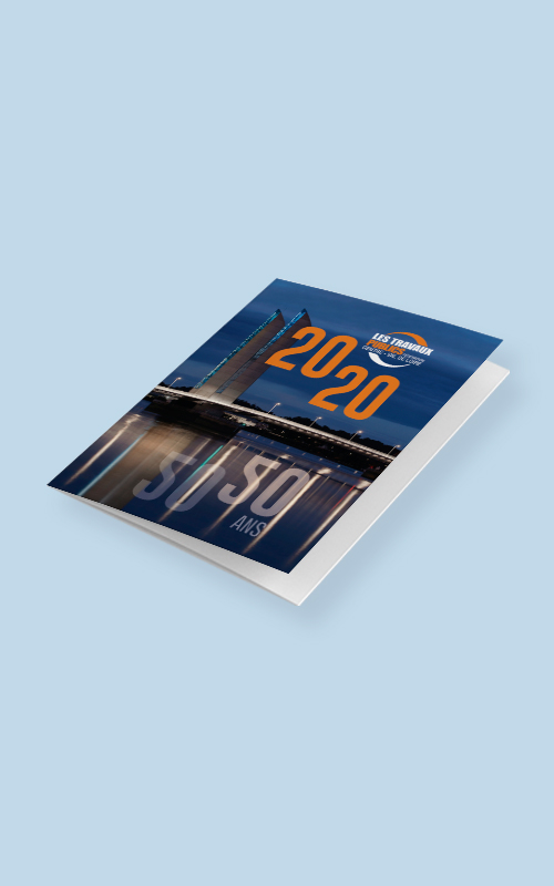 Création d'une carte de voeux pour la FRTP