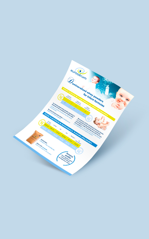 Création d'un flyer pour Euroserum