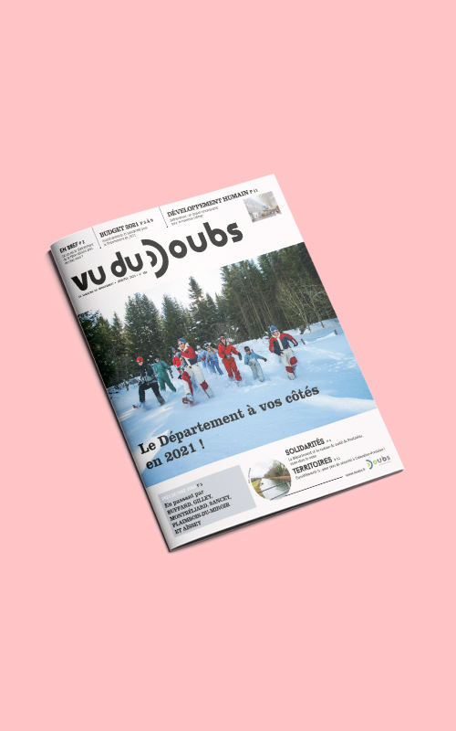 Création du magazine Vue du Doubs
