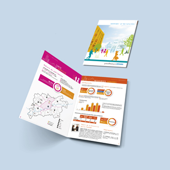 Création d'un rapport d'activité pour le Grand Besançon Habitat