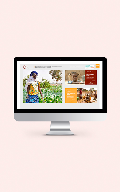Création d'un site internet pour Copra
