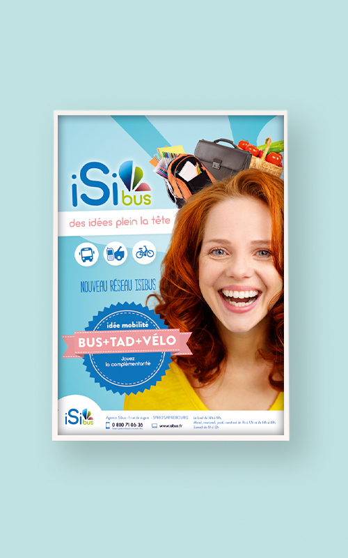 Création d'une affiche pour Isibus