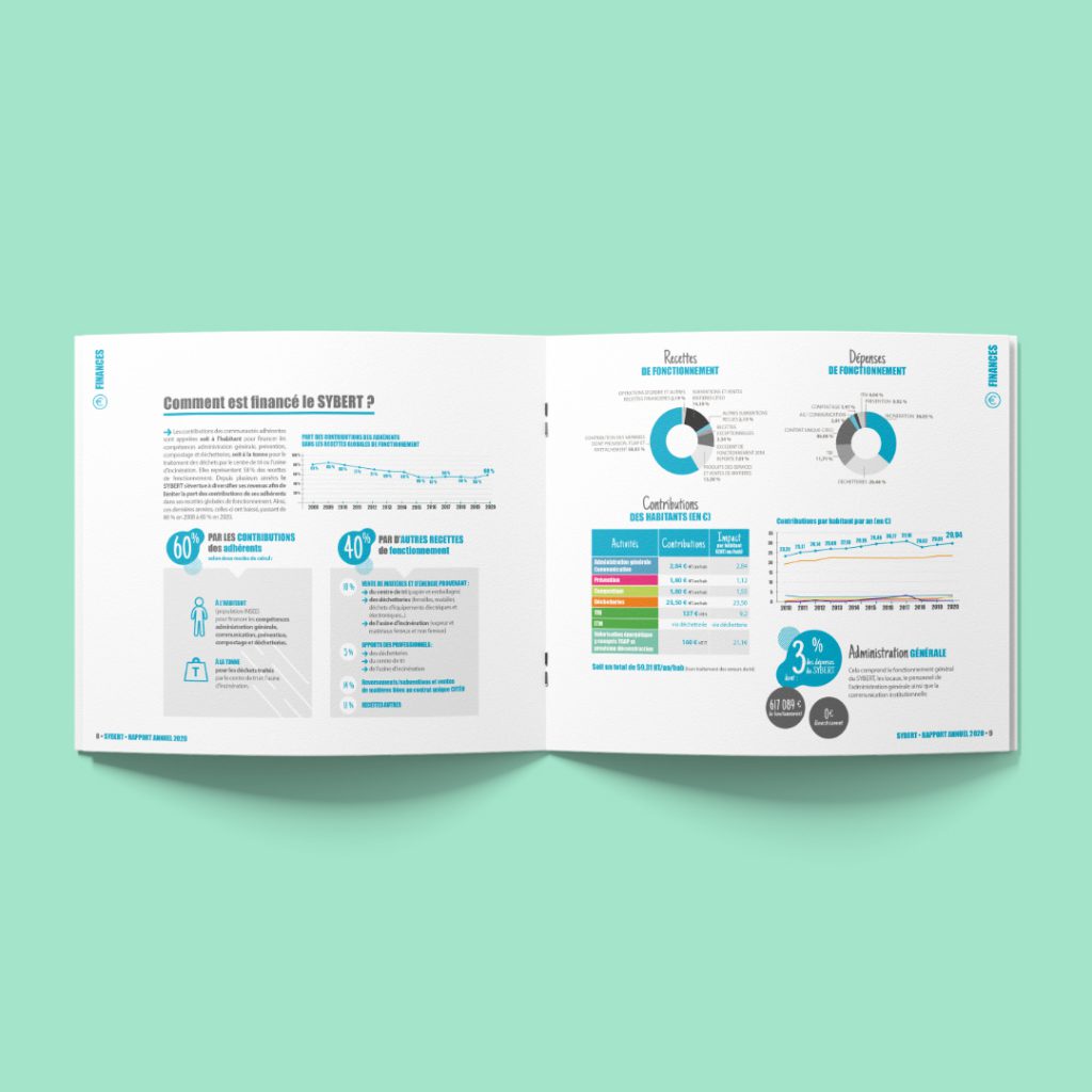 Création du rapport annuel du Sybert