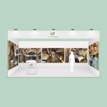 Création de toiles grand format pour le constructeur Les Chalets Claudet