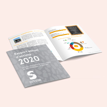 Création- Rapport Acitivité- SYTEVOM-rapport-annuel-print-brochure